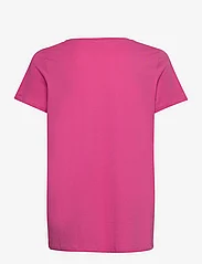 ONLY Carmakoma - CARBONNIE LIFE S/S V-NECK A-SHAPE TEE - t-shirts - raspberry rose - 1