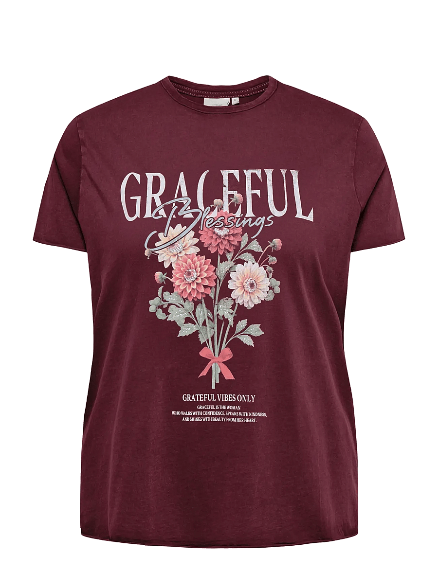 ONLY Carmakoma - CARLUCY REG S/S TOP JRS NOOS - t-shirts - fig - 0