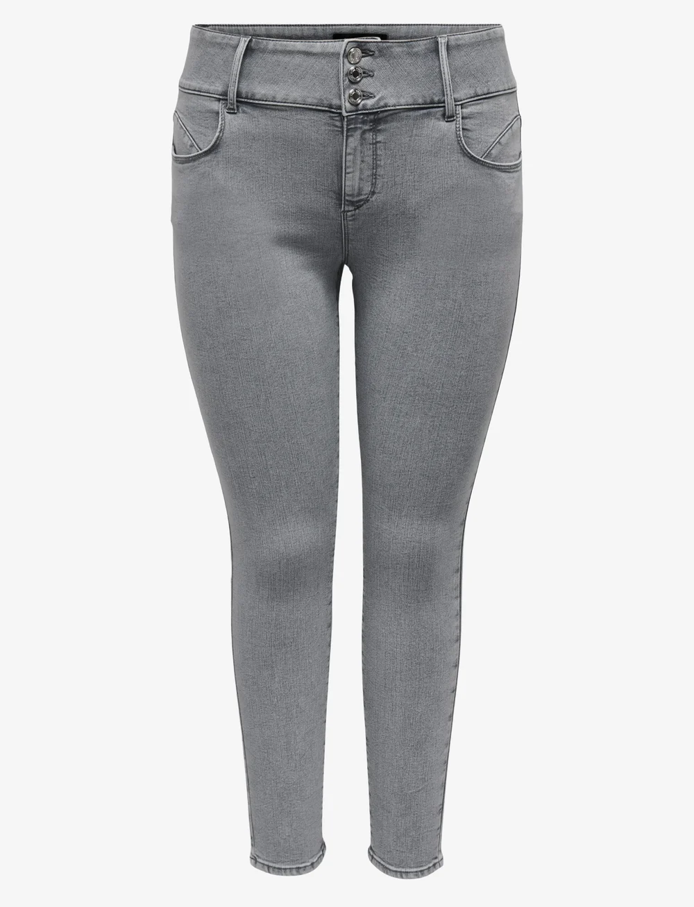 ONLY Carmakoma - CARANNA REG SKINNY DNM PIM569 - skinny jeans - medium grey denim - 1
