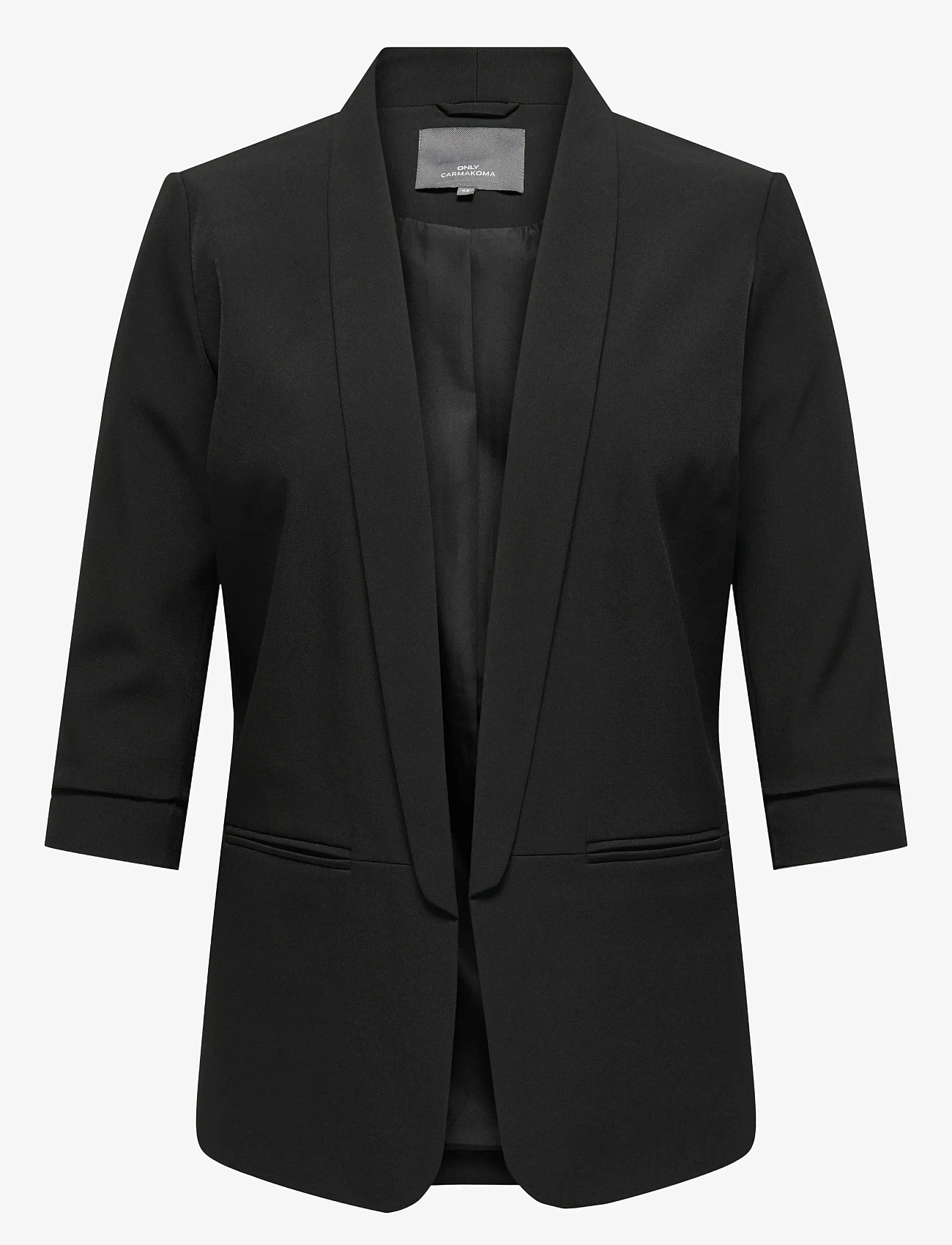 ONLY Carmakoma - CARELLY 3/4 LIFE BLAZER TLR NOOS - oversize kavajer - black - 1