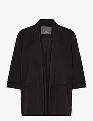 ONLY Carmakoma - CARELLY 3/4 LIFE BLAZER TLR NOOS - vakarėlių drabužiai išparduotuvių kainomis - black - 0