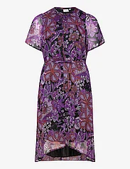 ONLY Carmakoma - CARHOWDY LIFE 2/4 KNEE DRESS AOP - summer dresses - lavendula - 0