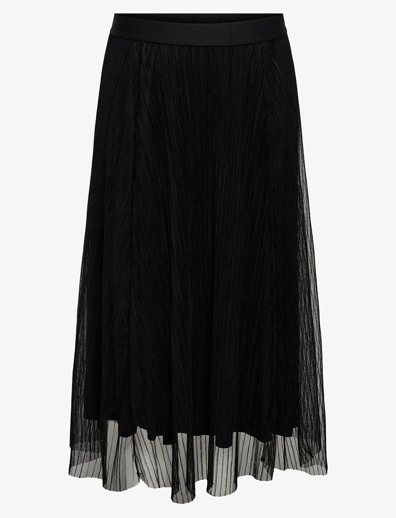 ONLY Carmakoma - CARLAVINA SKIRT JRS NOOS - faltenröcke - black - 1