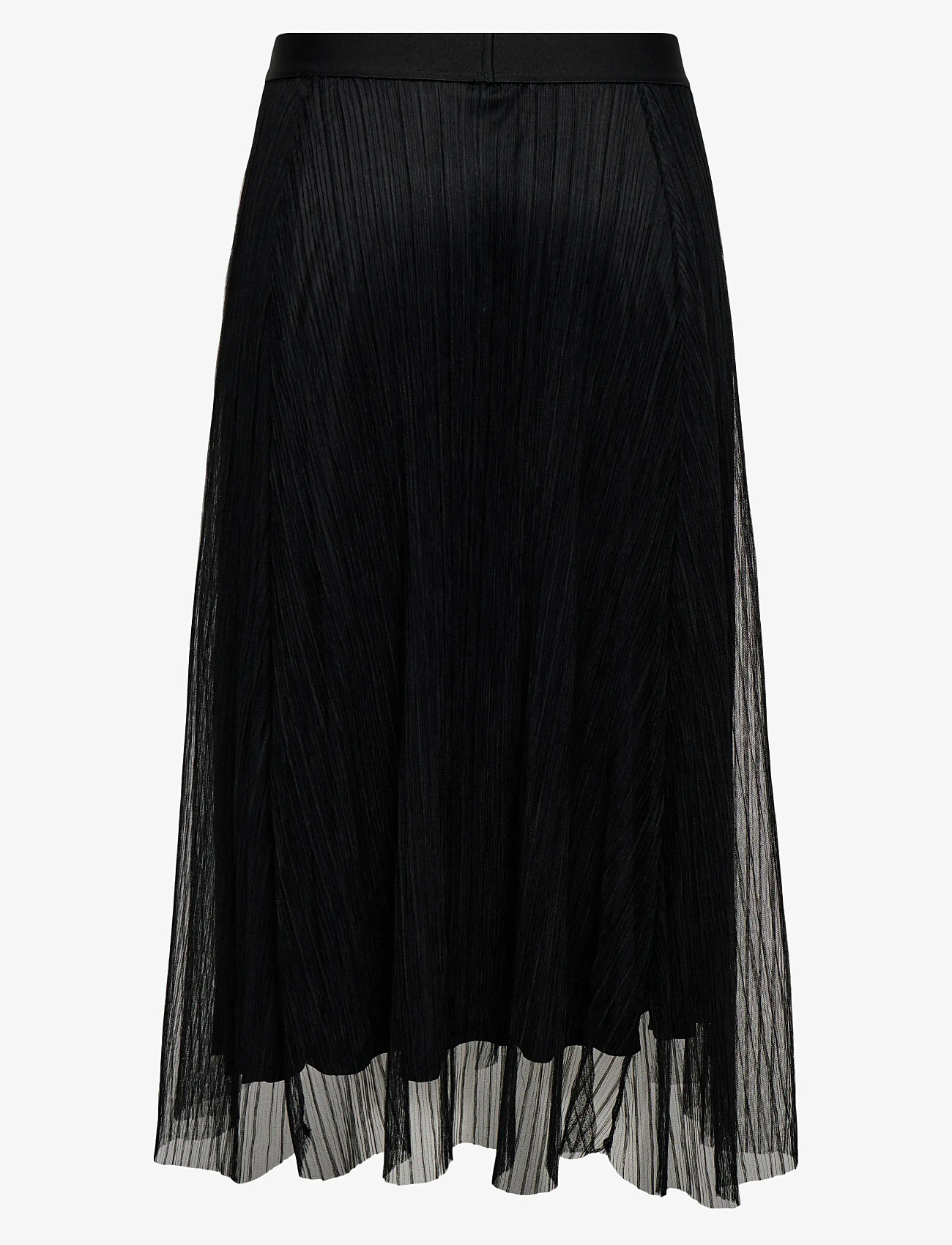 ONLY Carmakoma - CARLAVINA SKIRT JRS NOOS - faltenröcke - black - 2