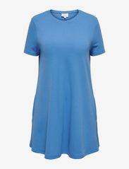 ONLY Carmakoma - CARCAIA NEW S/S POCKET DRESS JRS - marškinėlių tipo suknelės - super sonic - 0