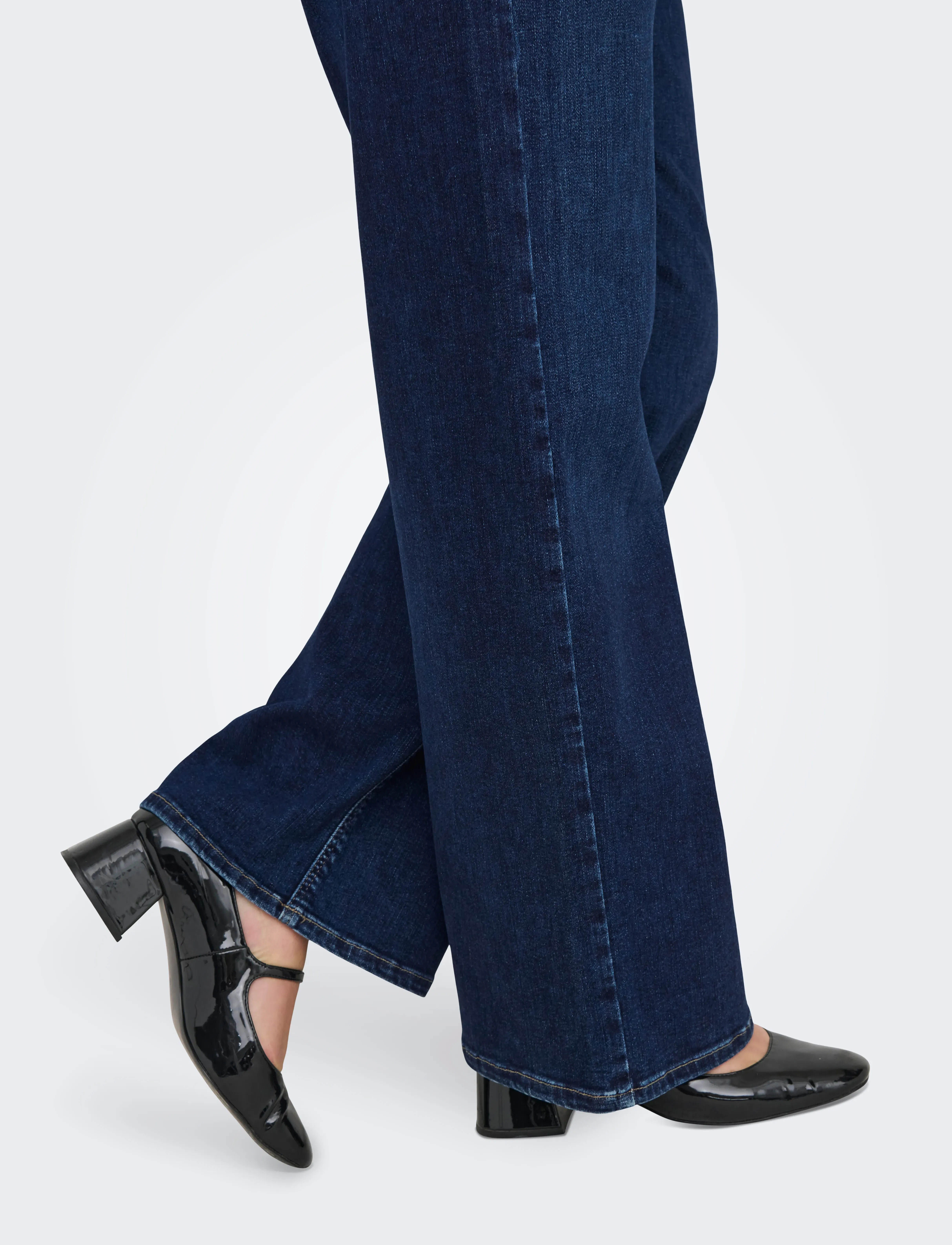 ONLY Carmakoma Carwilly Hw Wide Jeans Cro Noos dam – bild 5