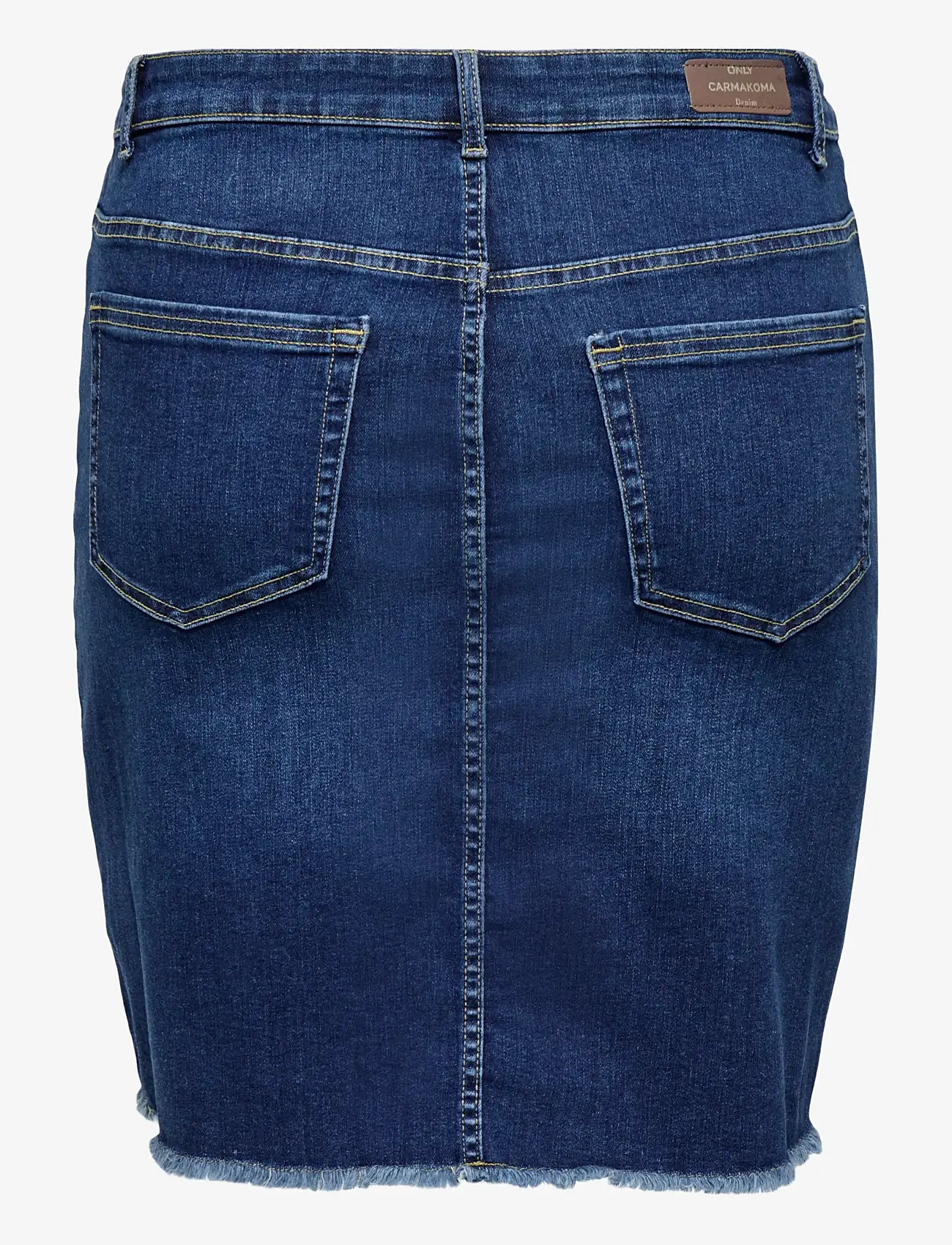 ONLY Carmakoma - CARWILLY HW BTN SKIRT TAI251 - jeanskjolar - dark blue denim - 2