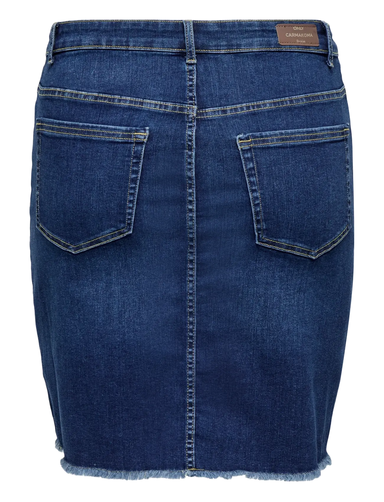 ONLY Carmakoma - CARWILLY HW BTN SKIRT TAI251 - dark blue denim - 2