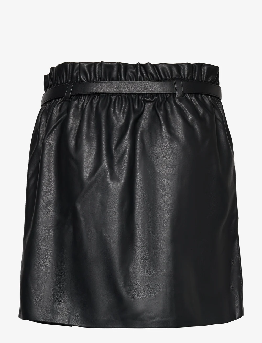 ONLY Carmakoma - CARHEIDI FAUX LEATHER SKIRT OTW - korta kjolar - black - 2