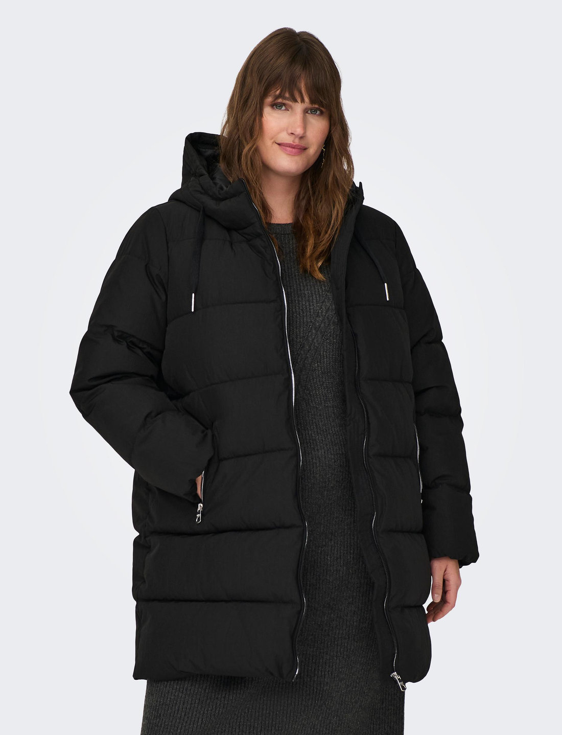 Long black sales winter coats