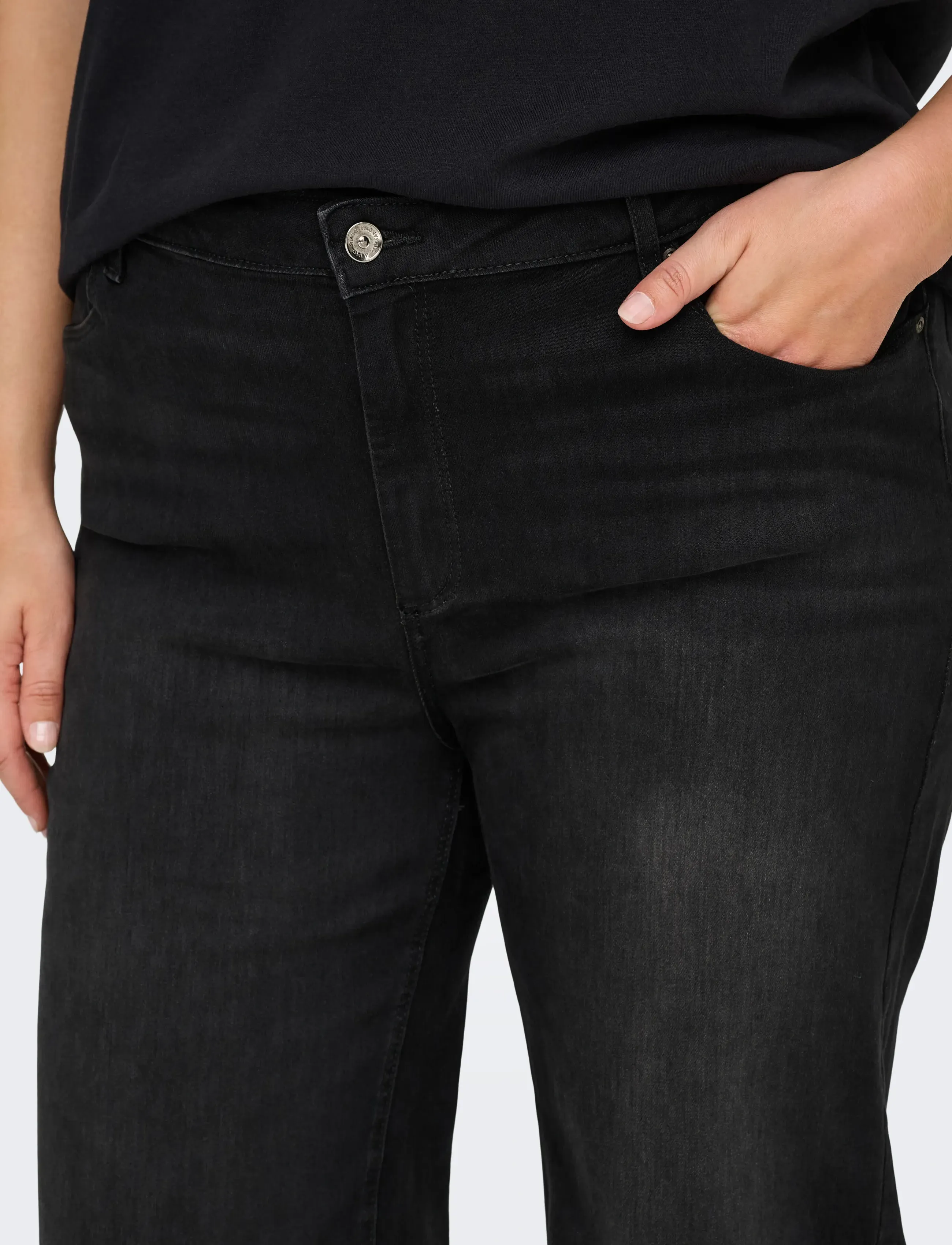 ONLY Carmakoma Carwilly Hw Wide Jeans Cro1099 Noos dam – bild 5
