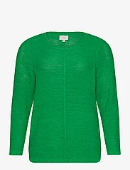 ONLY Carmakoma - CARNEW FOXY L/S PULLOVER KNT - madalaimad hinnad - green bee - 0
