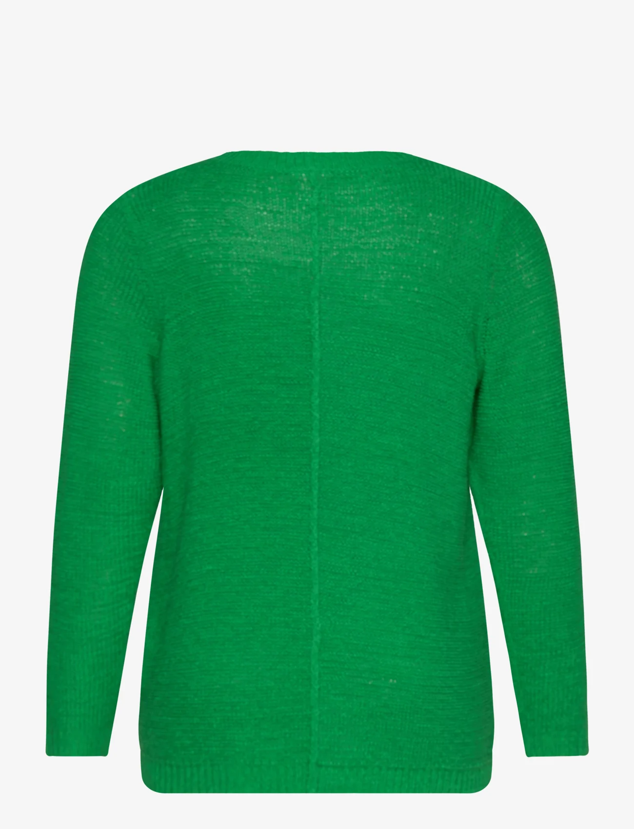 ONLY Carmakoma - CARNEW FOXY L/S PULLOVER KNT - laagste prijzen - green bee - 1