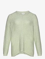 ONLY Carmakoma - CARNEW FOXY L/S PULLOVER KNT - mažiausios kainos - subtle green - 0
