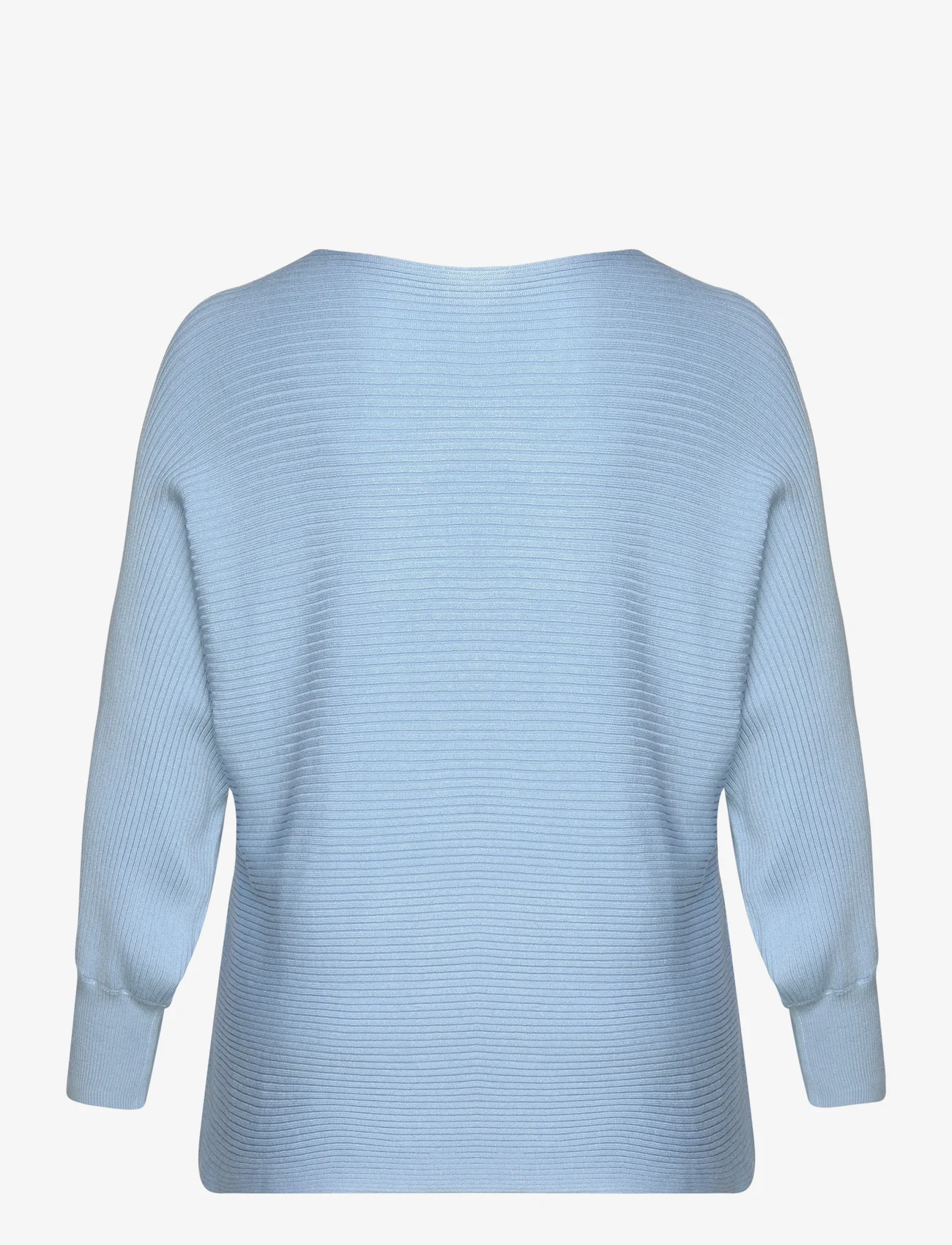 ONLY Carmakoma - CARNEW ADALINE L/S PULLOVER KNT - alhaisimmat hinnat - blue bell - 1