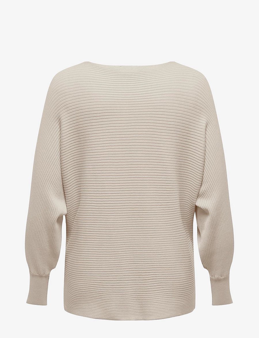 ONLY Carmakoma - CARNEW ADALINE LS PULLOVER KNT NOOS - striktrøjer - pumice stone - 2