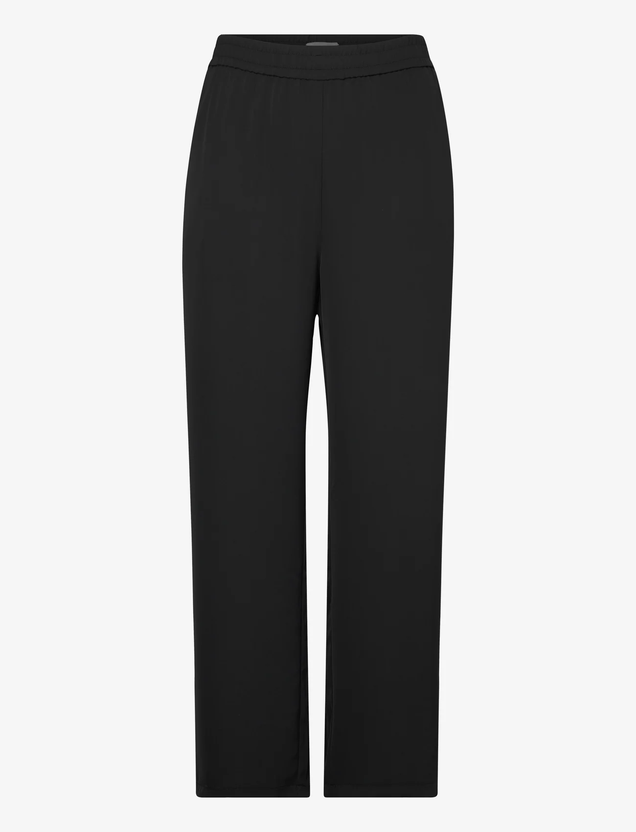 ONLY Carmakoma - CARLAURA HW WIDE PULL-UP PANT TLR - formell - black - 0