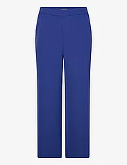 ONLY Carmakoma - CARLAURA HW WIDE PULL-UP PANT TLR - kostymbyxor - bluing - 0