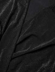 ONLY Carmakoma - CARFIESTA L/S V-NECK GLITTER DRESS JRS - festkläder till outletpriser - black - 2