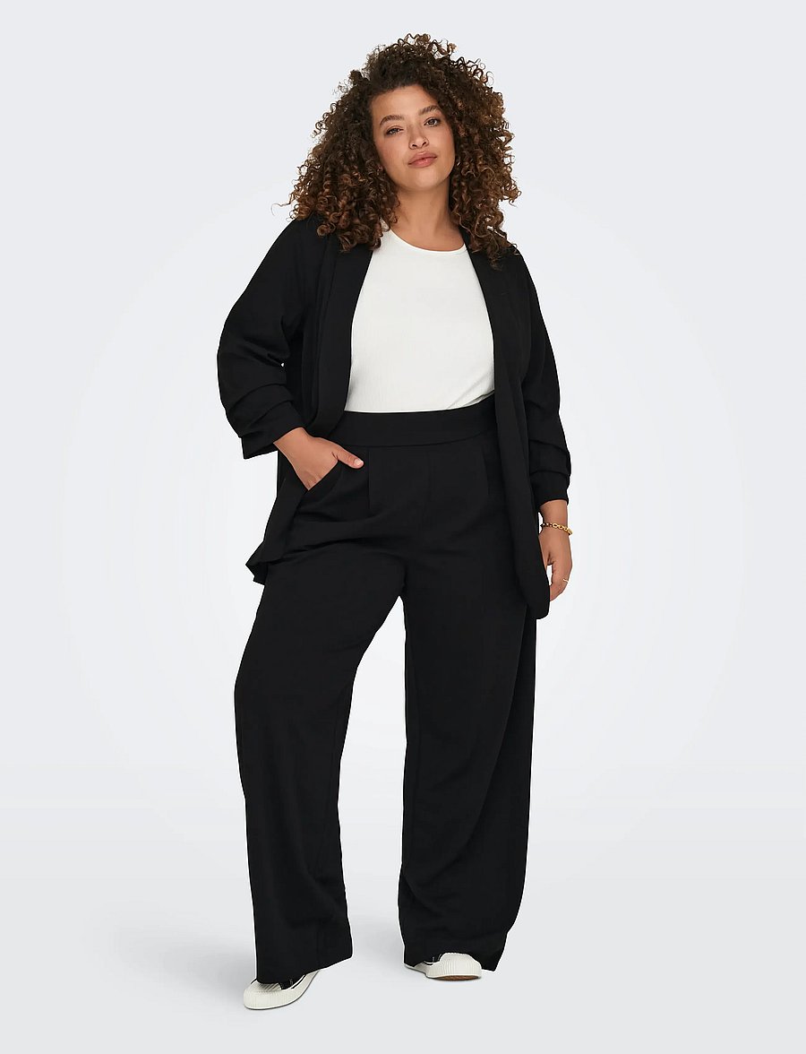 ONLY Carmakoma - CARSTILLA ONE PANT JRS - black - 0