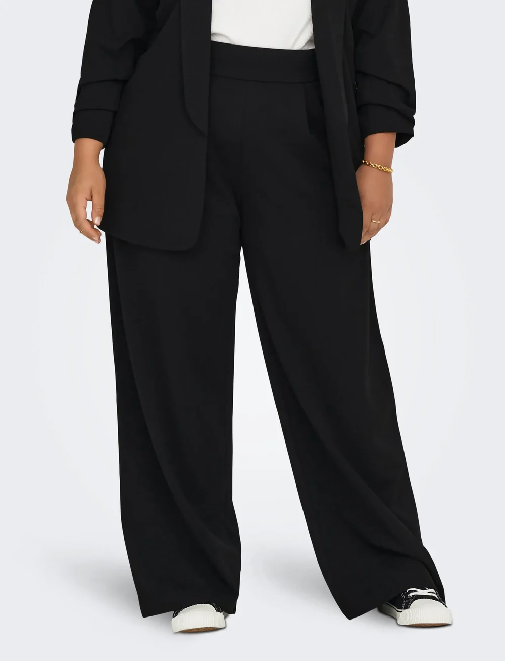 ONLY Carmakoma - CARSTILLA ONE PANT JRS - joggers - black - 5