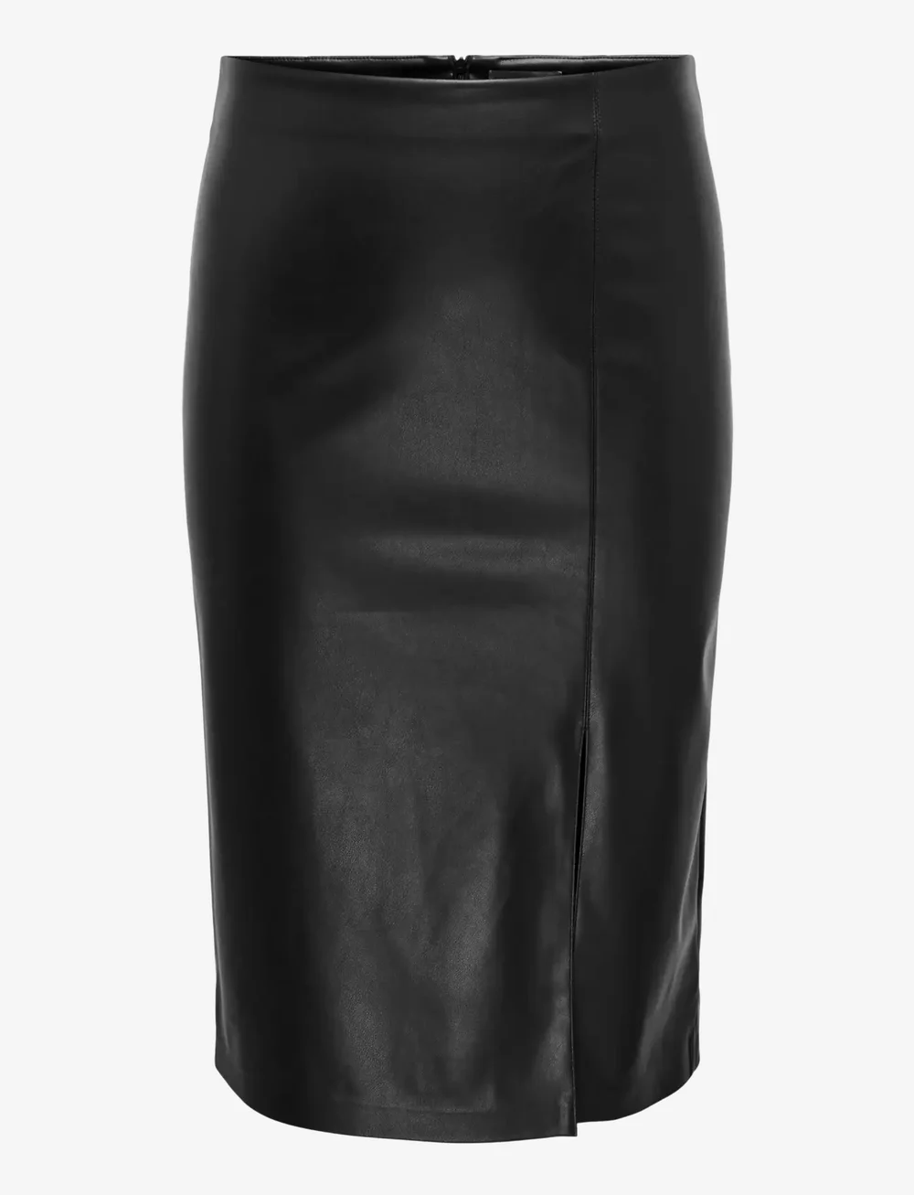ONLY Carmakoma - CARHEIDIHANNA LIFE FAUX LEATHERSKIRT OTW - midihameet - black - 1