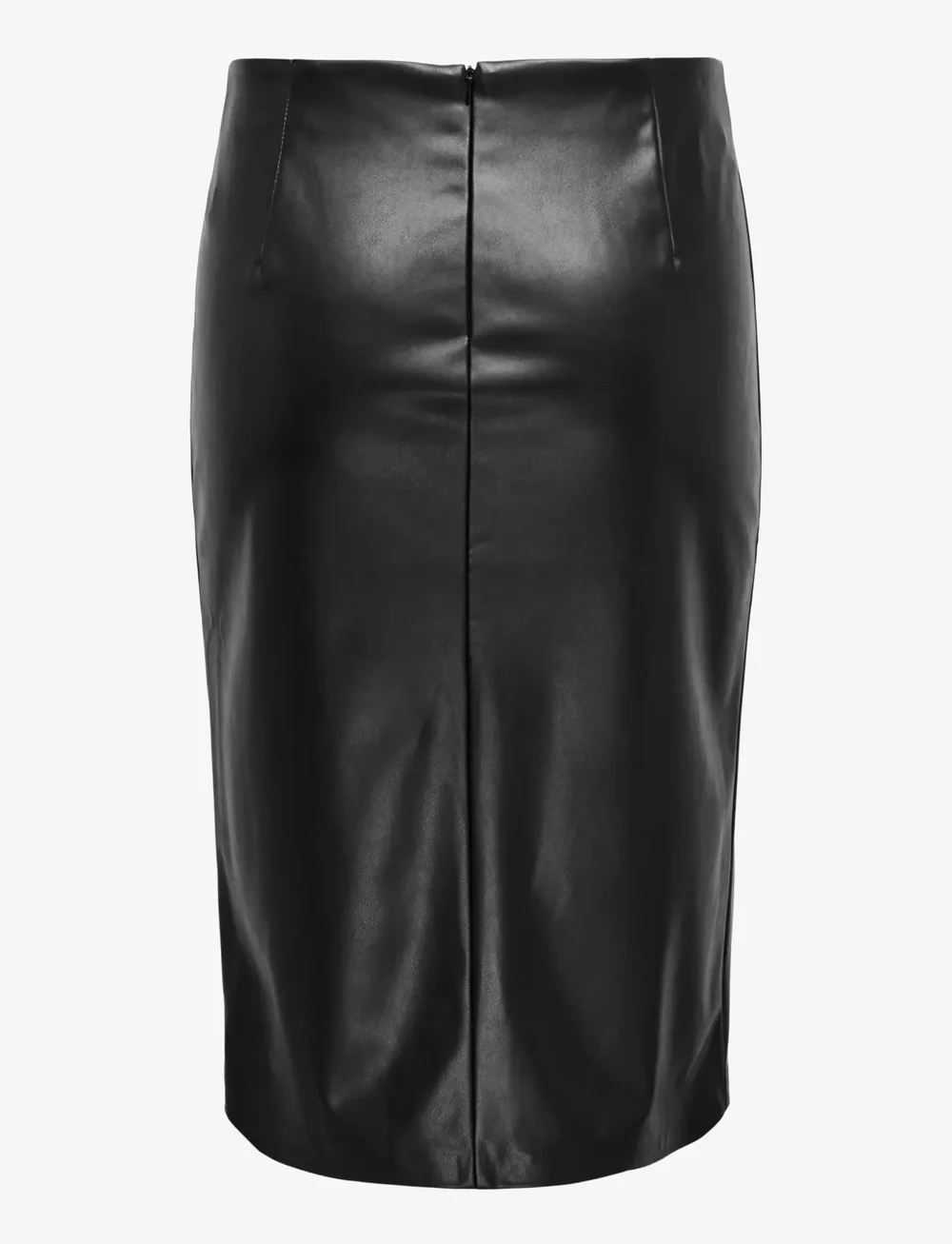 ONLY Carmakoma - CARHEIDIHANNA LIFE FAUX LEATHERSKIRT OTW - midihameet - black - 2