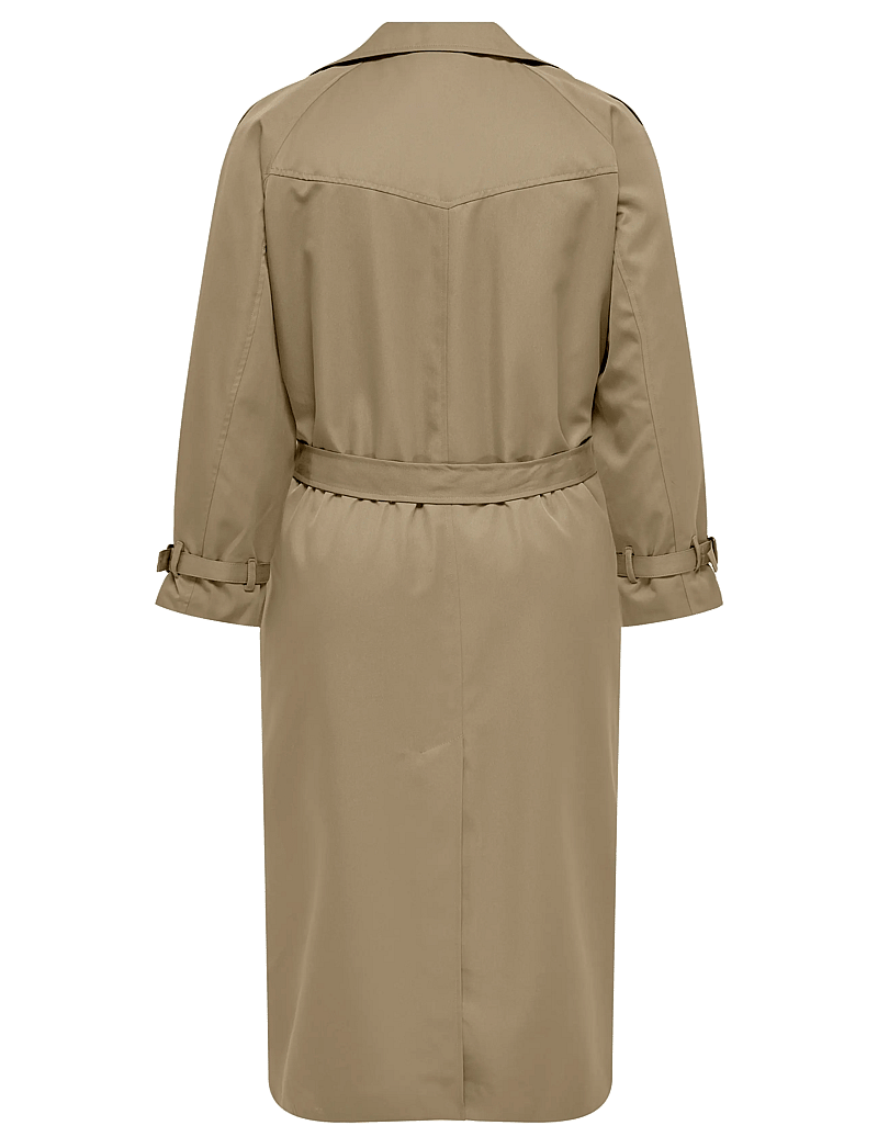 ONLY Carmakoma - CARCHLOE TRENCHCOAT SINGLE B.OTW - trenchcoats - tannin - 2