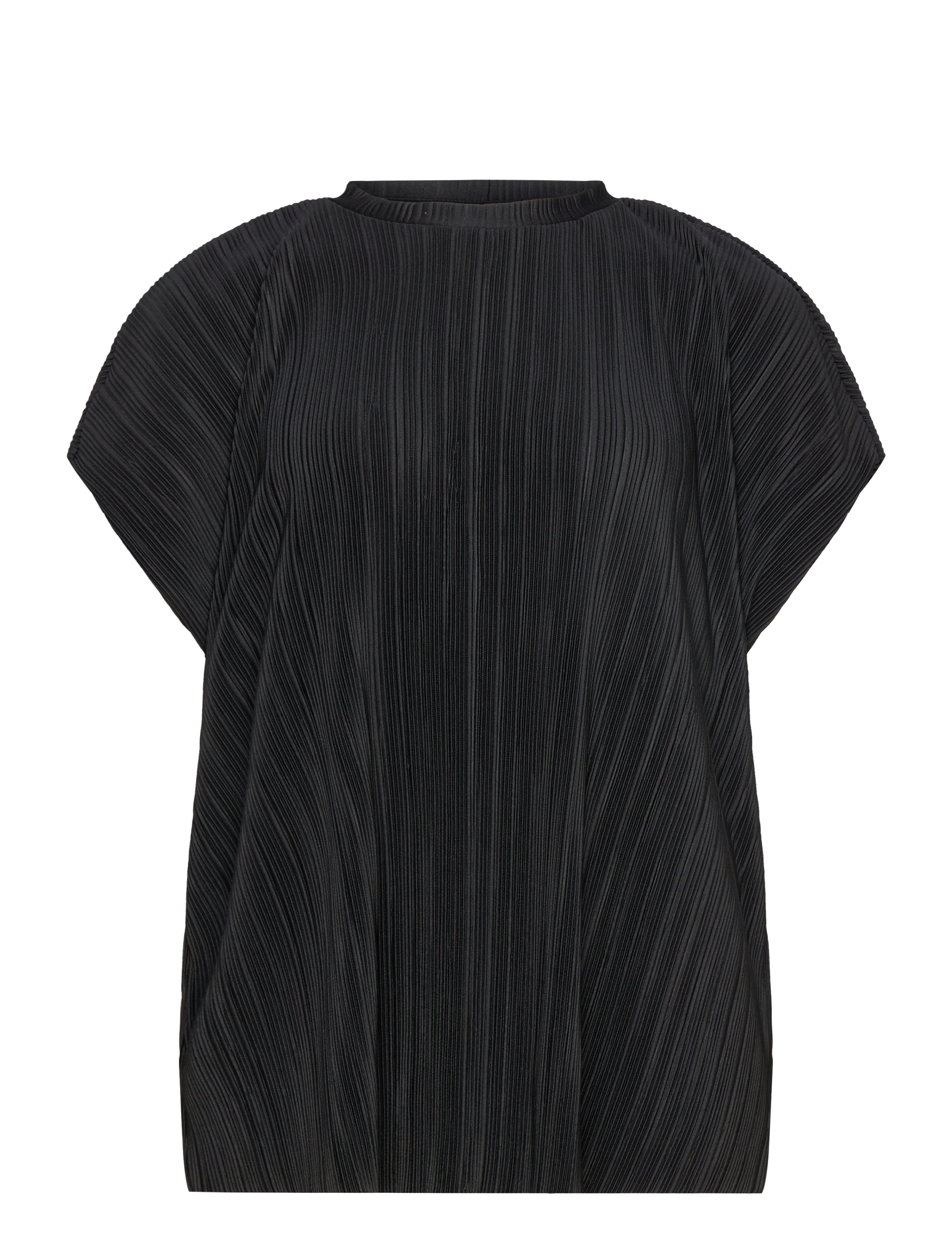 ONLY Carmakoma - CARRIMMA S/S HIGH NECK TOP JRS - black - 0