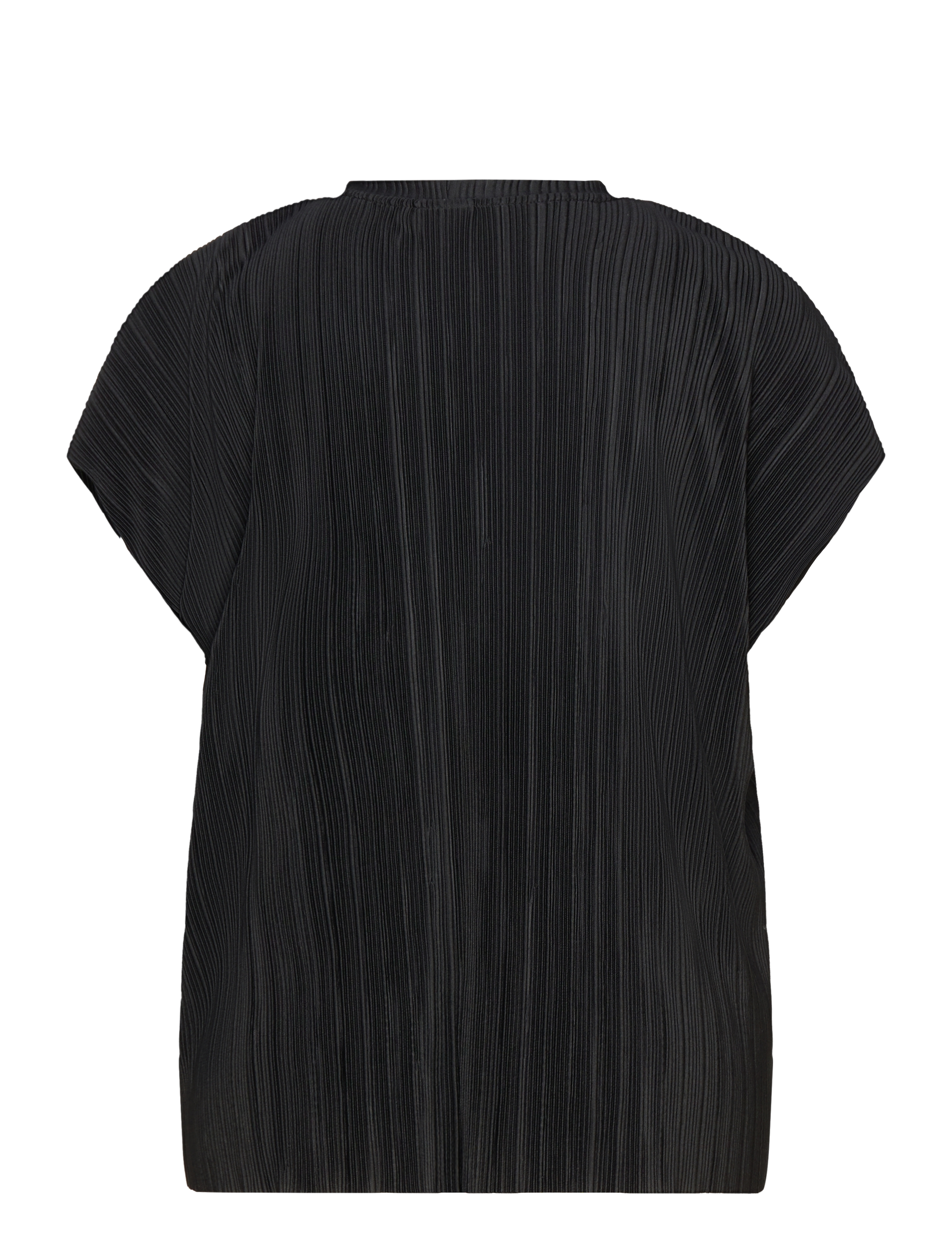 ONLY Carmakoma - CARRIMMA S/S HIGH NECK TOP JRS - black - 1