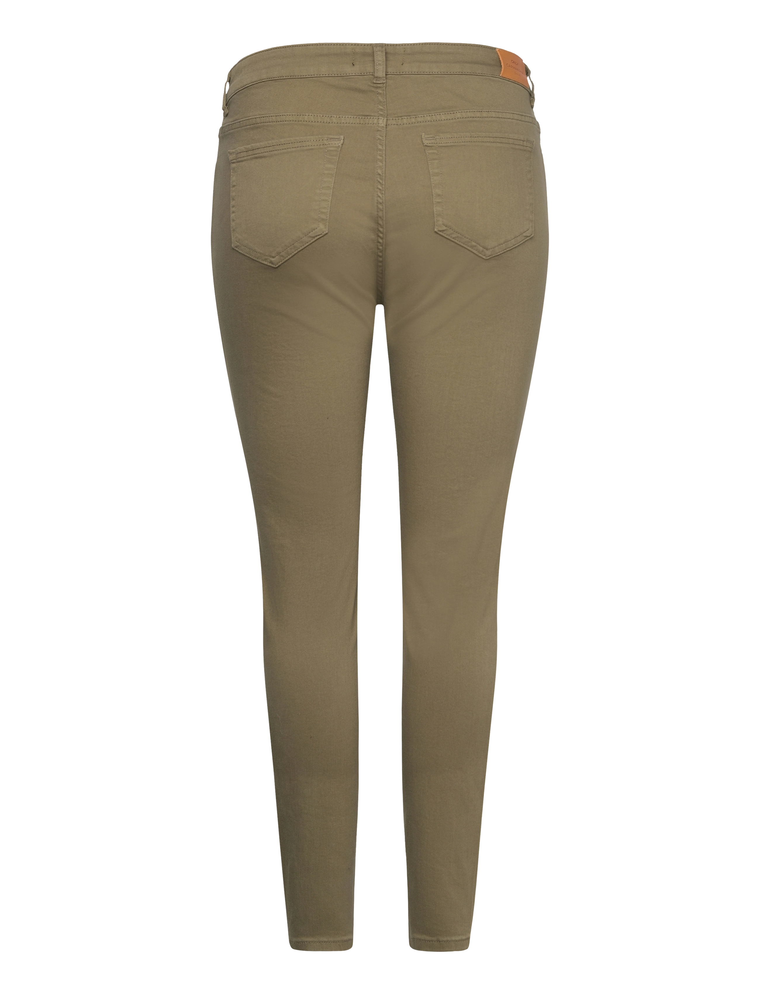 ONLY Carmakoma - CARWILLY MID SKINNY COL PANT TLR - skinny jeans - kalamata - 1