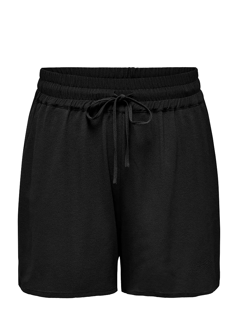 ONLY Carmakoma - CARLUX SHORTS NOOS - casual shorts - black - 1