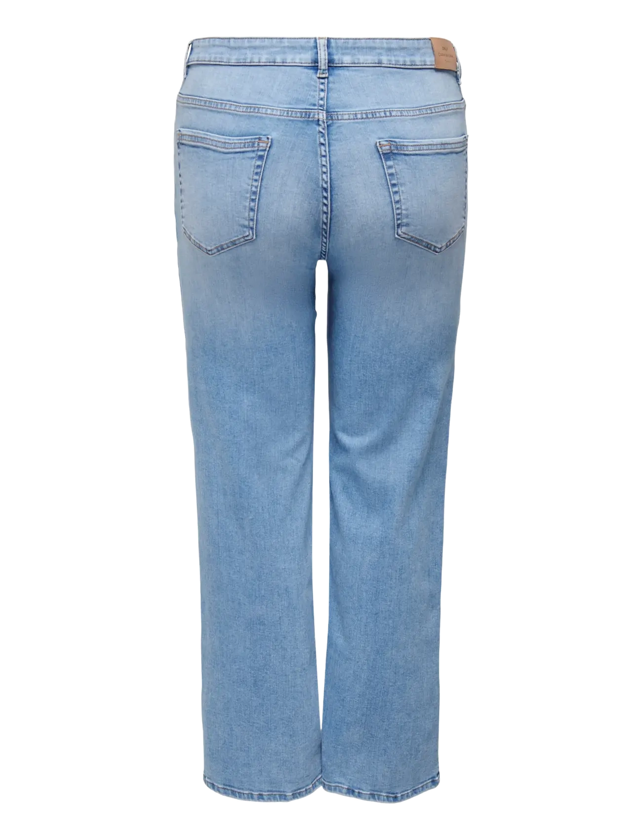 ONLY Carmakoma - CARWILLY HW WIDE DNM TAI006 NOOS - pantalons larges - light blue denim - 2