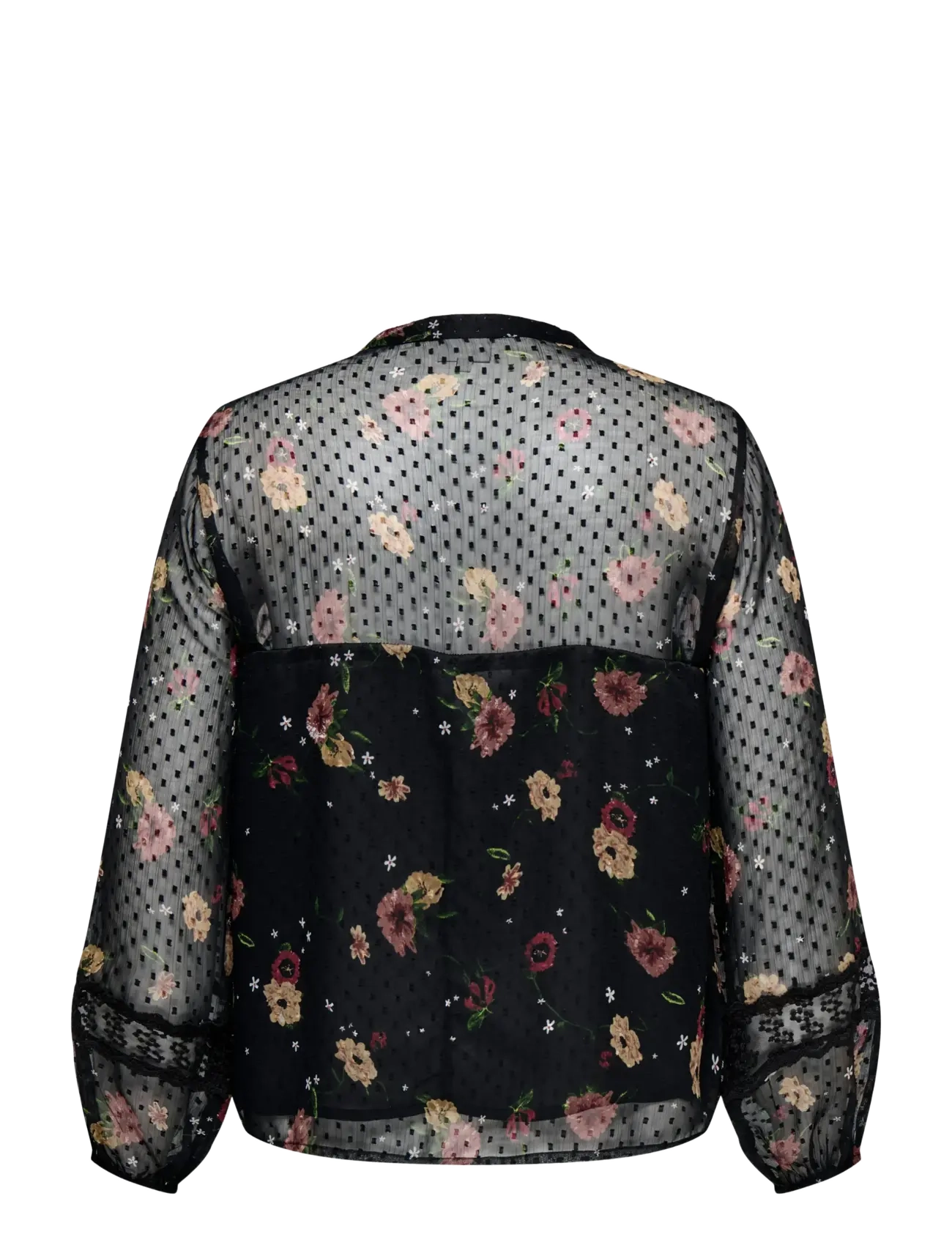 ONLY Carmakoma - CARTESSA ELIZA LS TOP WVN - black - 2