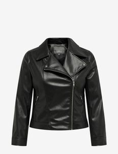 CARBECCA FAUX LEATHER BIKER OTW, ONLY Carmakoma