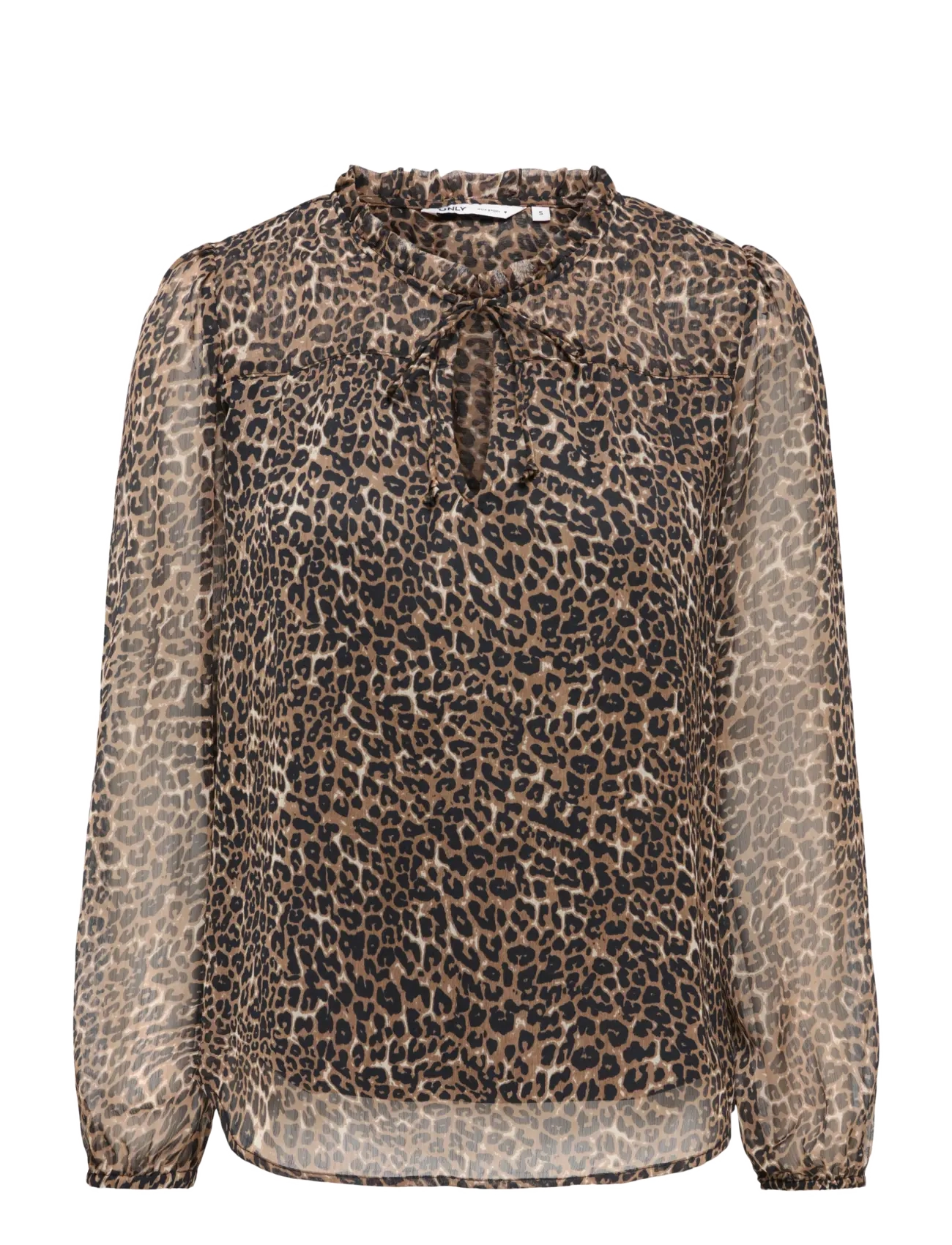 ONLY Carmakoma CARDITSY L/S BLOUSE WVN - Langærmede bluser - SILVER MINK / brown