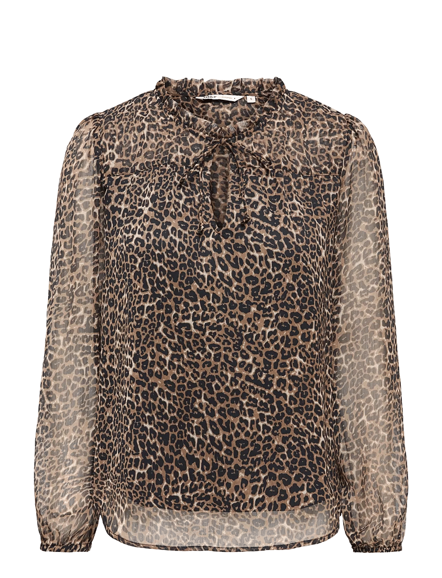 ONLY Carmakoma - CARDITSY L/S BLOUSE WVN - langærmede bluser - silver mink - 0