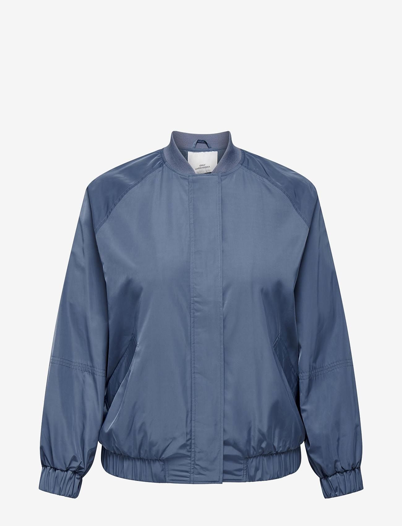 ONLY Carmakoma - CARMINNA OVERSIZE BOMBER JACKET OTW - spring jackets - vintage indigo - 0