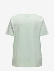 ONLY Carmakoma - CARTELLY LIFE SS BOXY TEE JRS - t-shirts - subtle green - 1