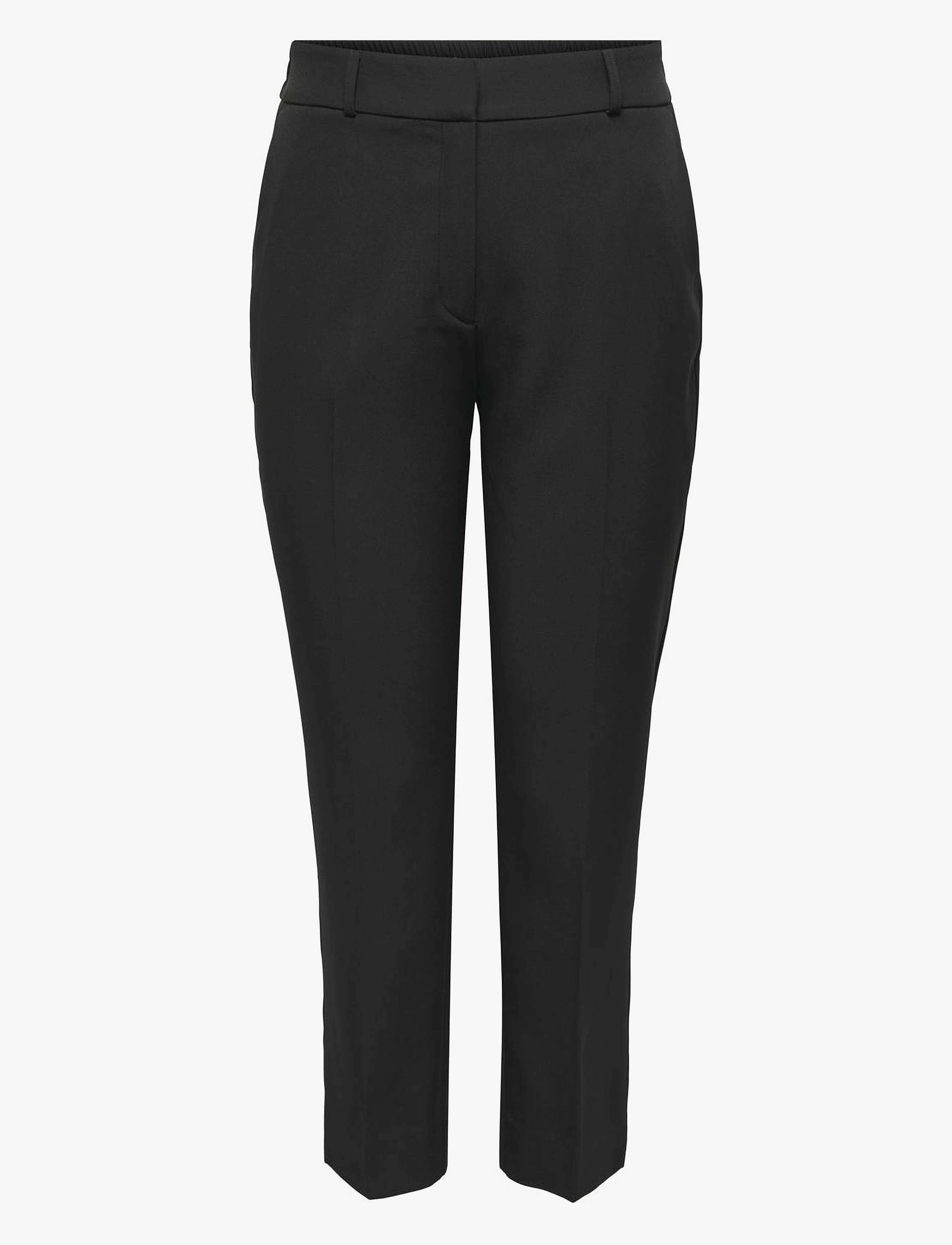 ONLY Carmakoma CARVERONICA-ELLY LIFE HW PANT TLR NOOS - Habitbukser - BLACK / black