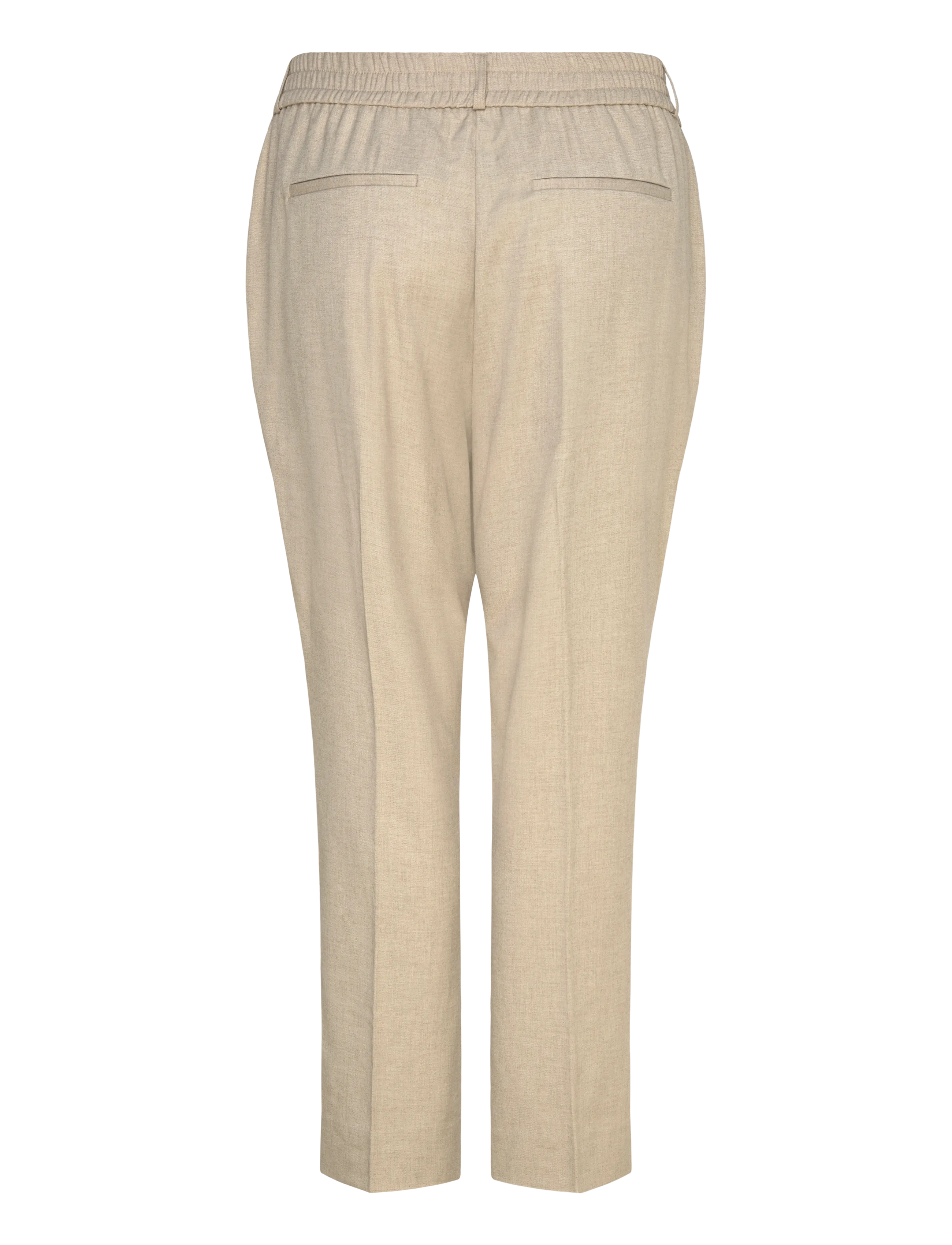 ONLY Carmakoma - CARVERONICA-ELLY LIFE HW PANT TLR NOOS - anzugshosen - white pepper - 1