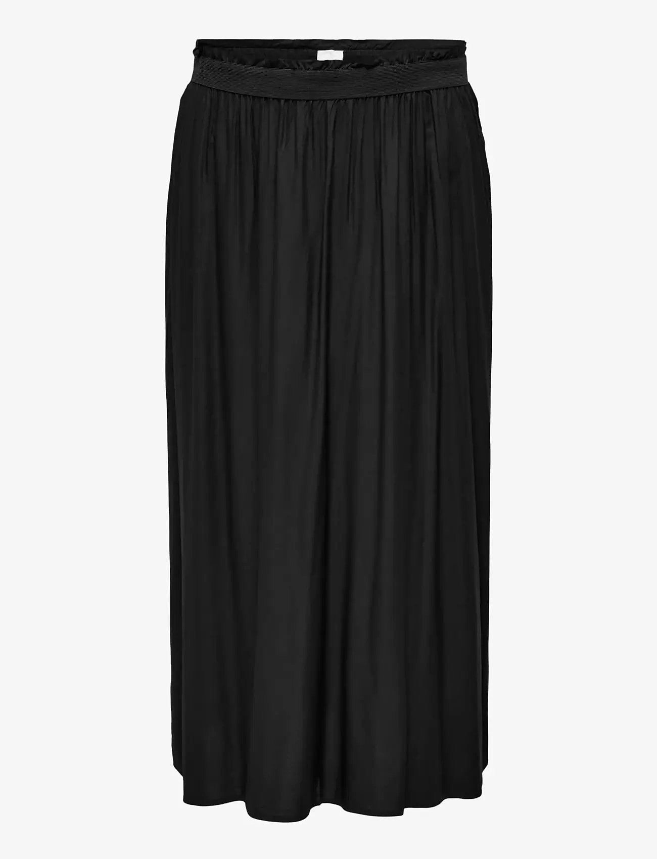 ONLY Carmakoma - CARVENEDIG LONG SKIRT NOOS - maxi röcke - black - 1