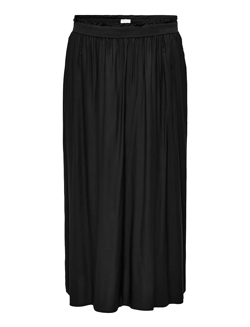 ONLY Carmakoma - CARVENEDIG LONG SKIRT NOOS - maxi röcke - black - 1