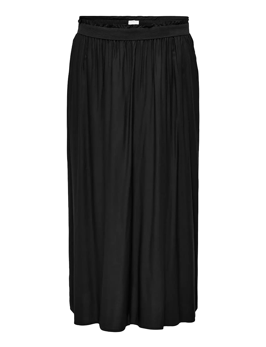 ONLY Carmakoma - CARVENEDIG LONG SKIRT NOOS - maxi röcke - black - 1