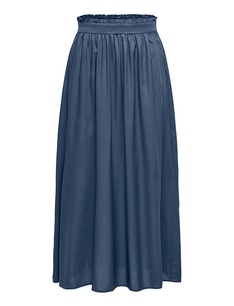 ONLY Carmakoma - CARVENEDIG LONG SKIRT NOOS - maxi röcke - vintage indigo - 0