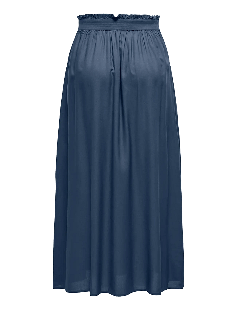 ONLY Carmakoma - CARVENEDIG LONG SKIRT NOOS - maxi röcke - vintage indigo - 1