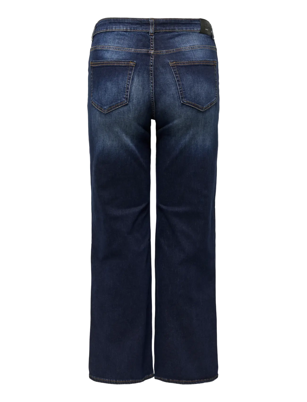ONLY Carmakoma - CARWILLY HW WIDE DNM TAI081 NOOS - dark blue denim - 2