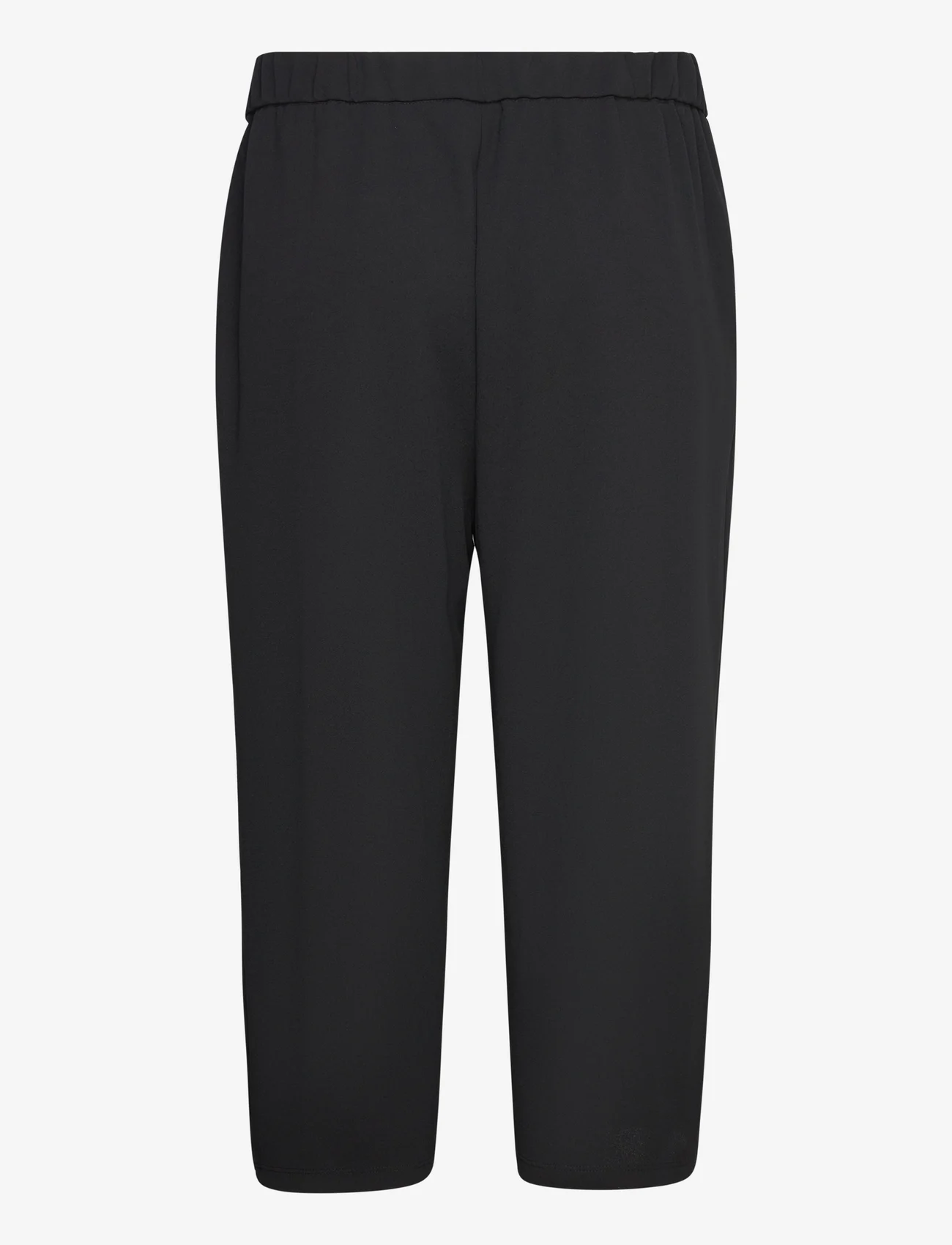 ONLY Carmakoma - CARSANIA BUTTON CULOTTE PANT PNT - mažiausios kainos - black - 1