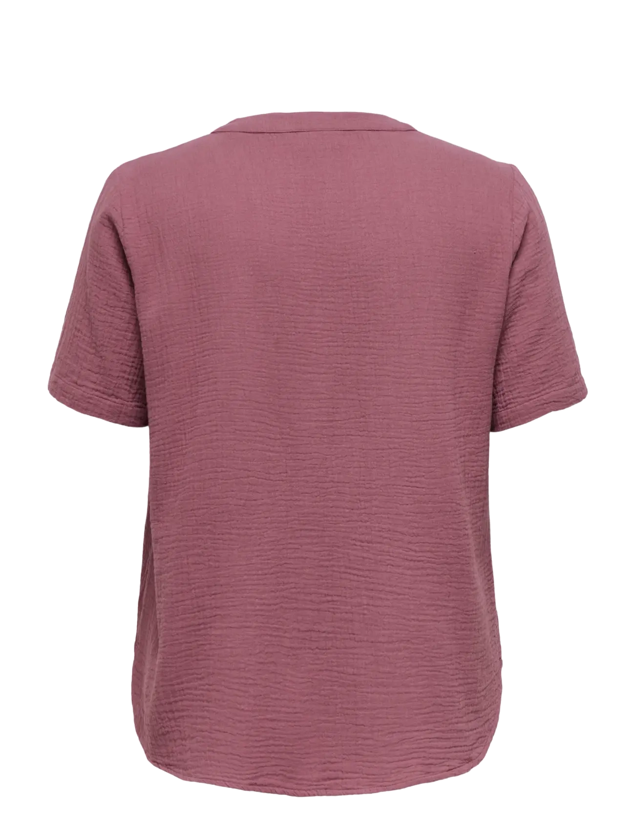 ONLY Carmakoma - CARTHYRA S/S BUTTON TOP  WVN - kortærmede bluser - rose brown - 2