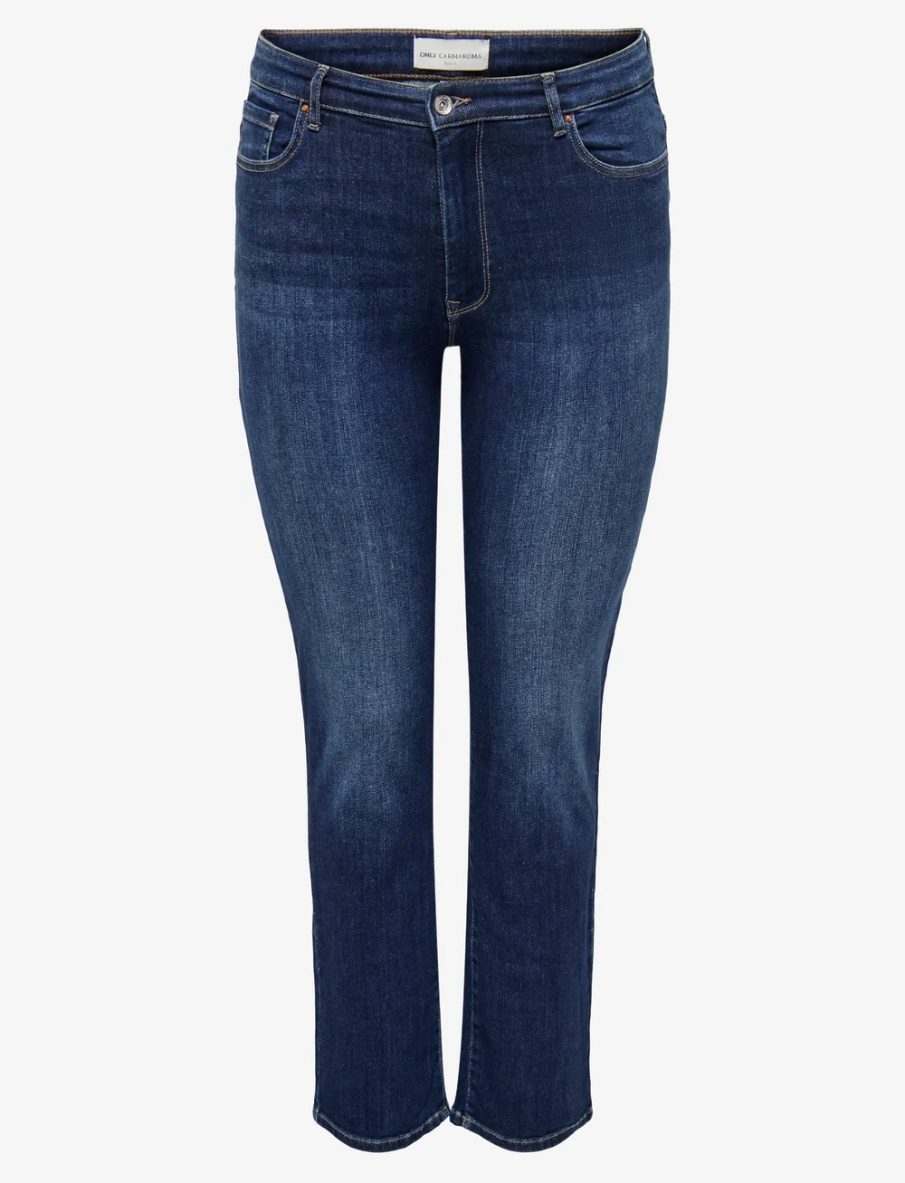 ONLY Carmakoma - CARSUI MID SLIM DNM REA285 NOOS - slim jeans - dark blue denim - 1